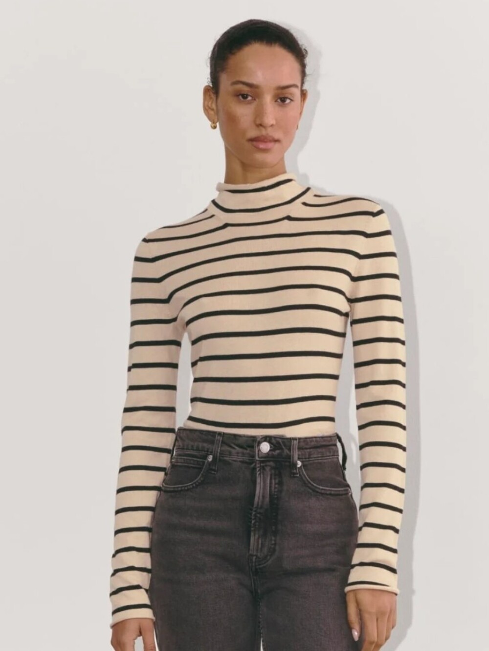 Everlane The Funnel Neck In Cotton Cashmere SWEATER nwot